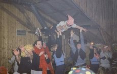 Auftritt nach Faschingszug 2000