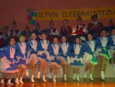 Elferratssitzung 2004 – Garde Blau-Weiss